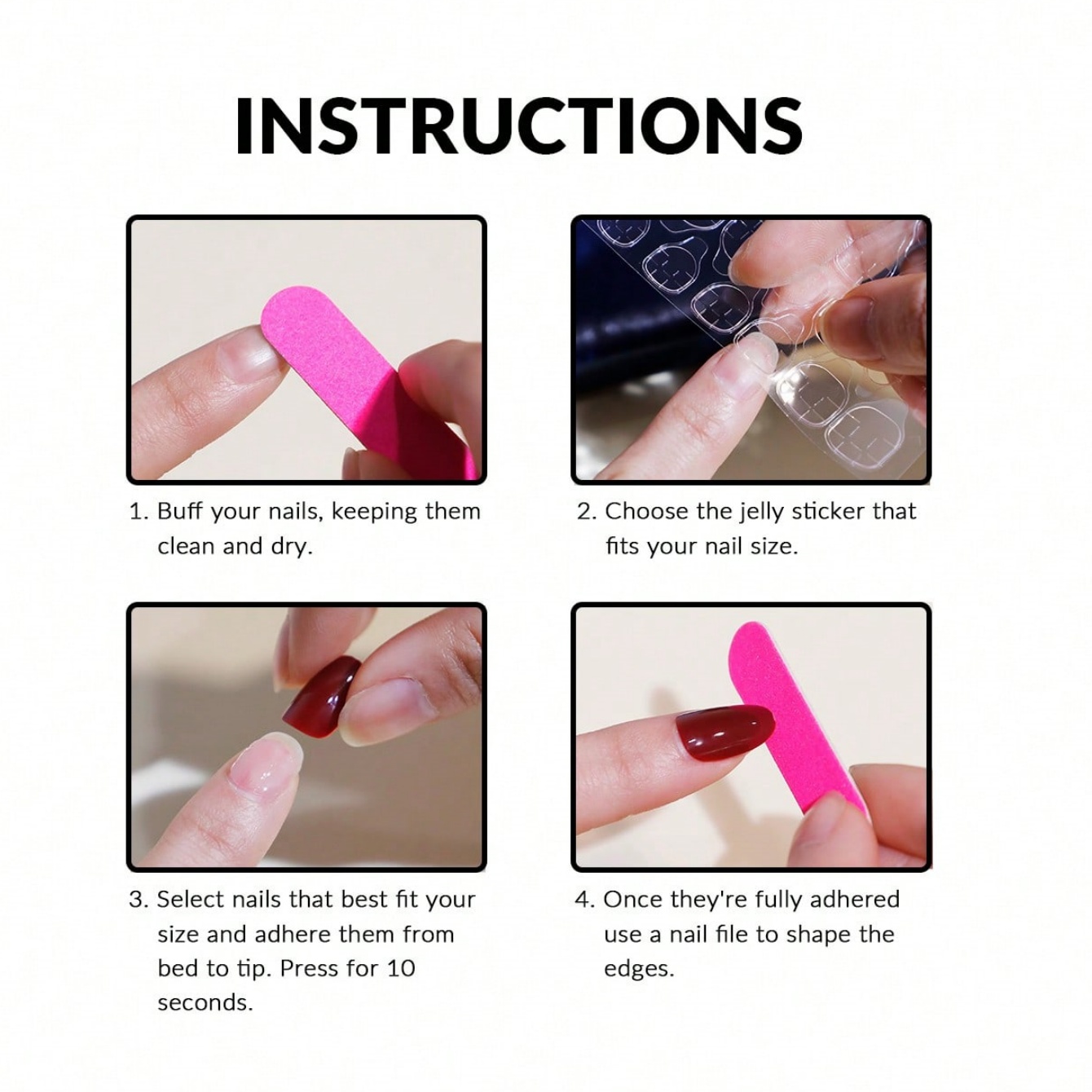 10 peças de unhas postiças cur - Resin Art And Deco avaliação e preço